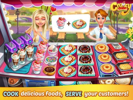 Crazy Chef Cooking Games screenshot 2