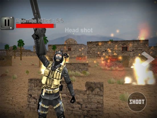 Alpha Sniper Shooting Strike screenshot 4