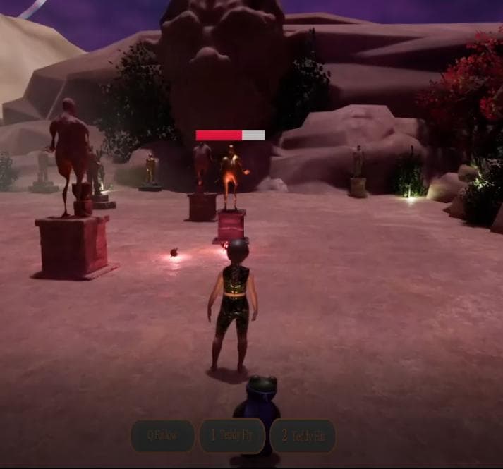 Tyrant Of Time: Wonder Teddy & Hostile Statues screenshot 3