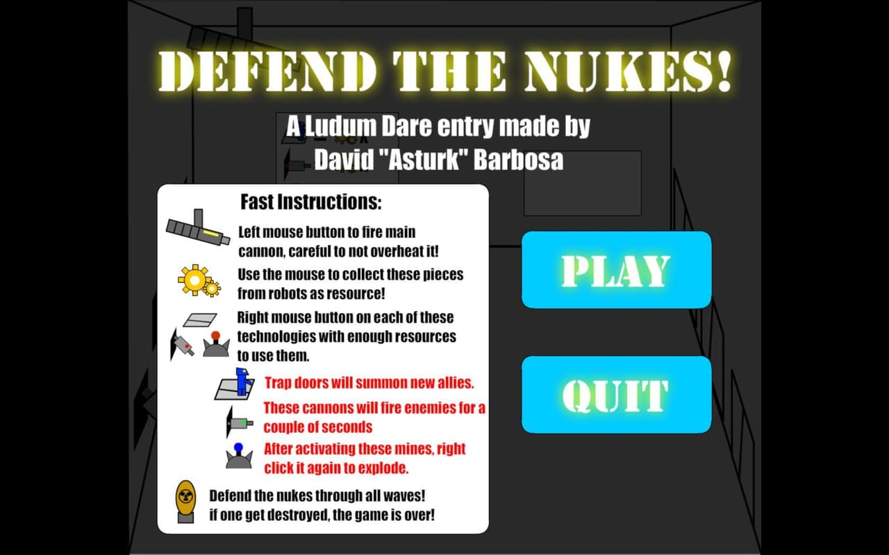 Defend the Nukes! screenshot 2