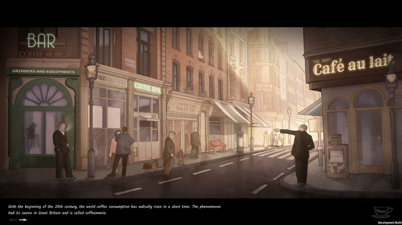 Coffee Noir - Business Detective Game DEMO screenshot 3