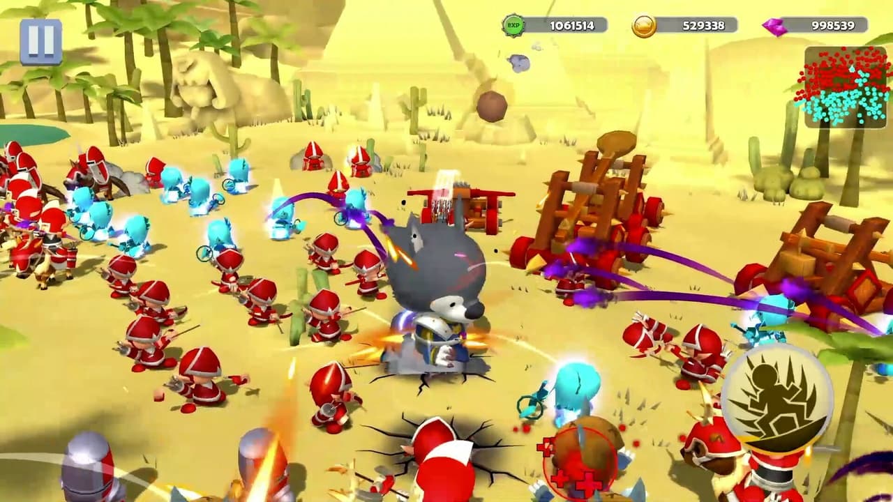 Mini Warriors: Brawler Army screenshot 3