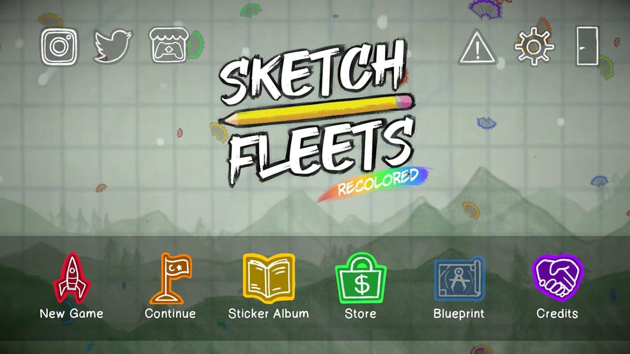 Sketch Fleets: Recolored