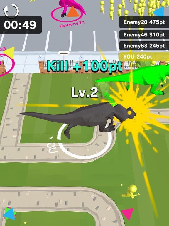 Dinosaur Rampage screenshot 4