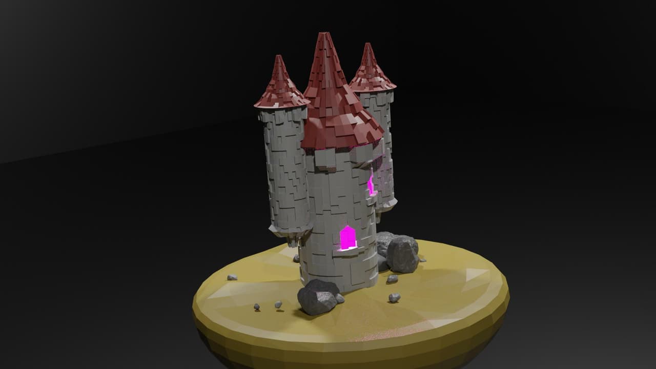 Castle Free LowPoly