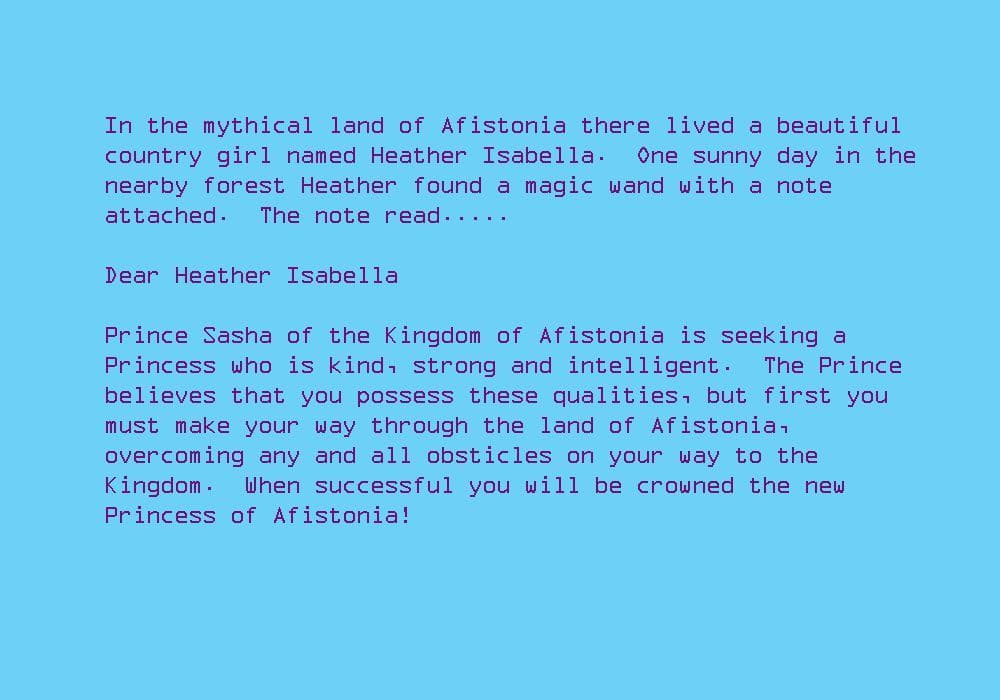 Afistonia: Peasant to Princess screenshot 2