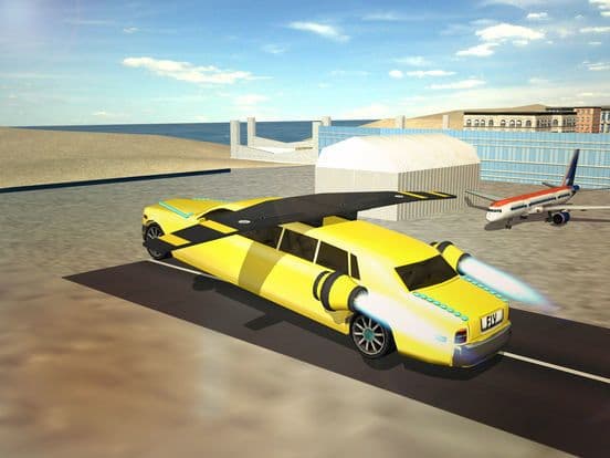 Limo Flying 2017 Simulator screenshot 4