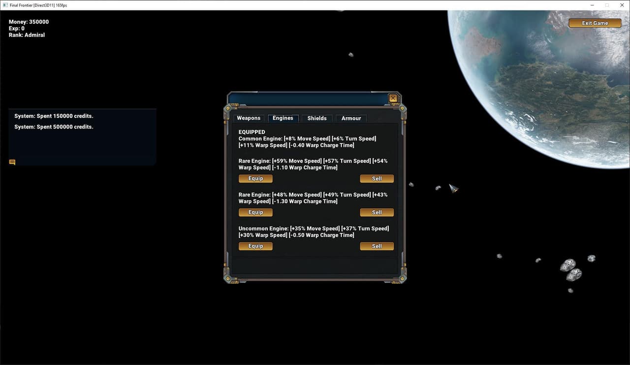 Final Frontier (itch) (pandepic) screenshot 2