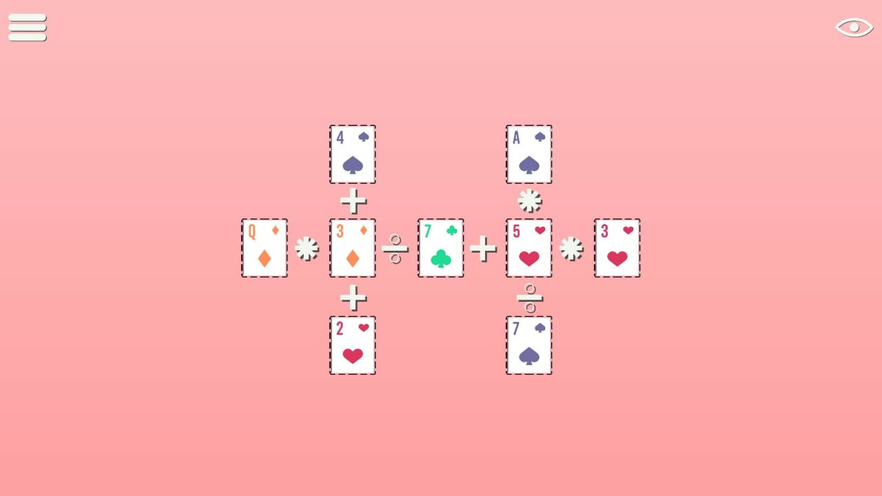 BlackJack Math Cross Numbers screenshot 4