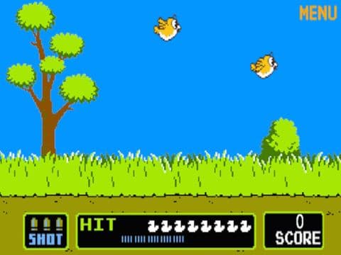 A Bird Hunt - Retro Bird Hunting Game