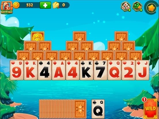 Solitaire Tripeaks Lost Worlds screenshot 6