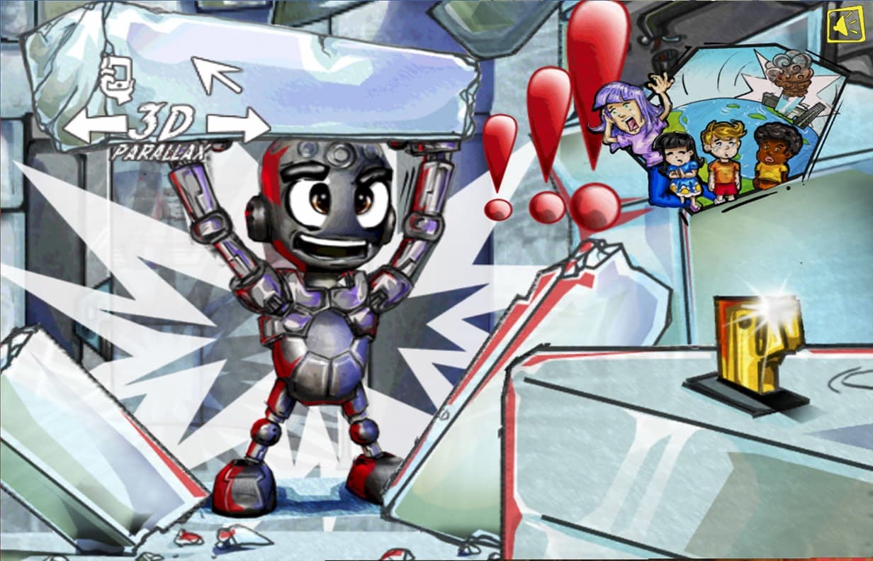 K-bot: Nuclear Power Plant Emergency. screenshot 2