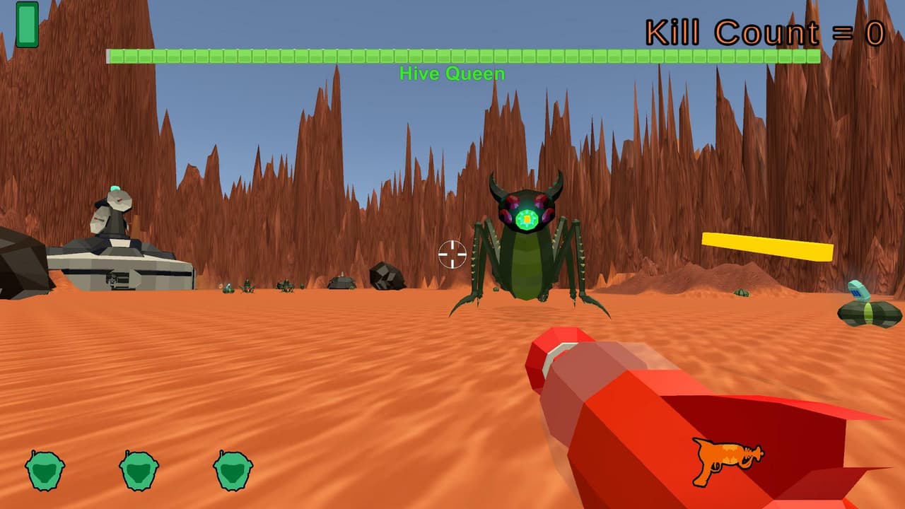Project 4 3D Shooter Tutorial (Doomsectoid 3D beta) screenshot 2