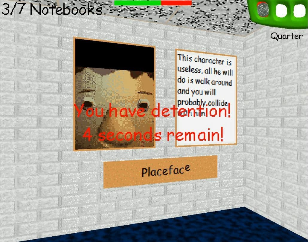 Baldis Basics in DIFFERENT screenshot 2