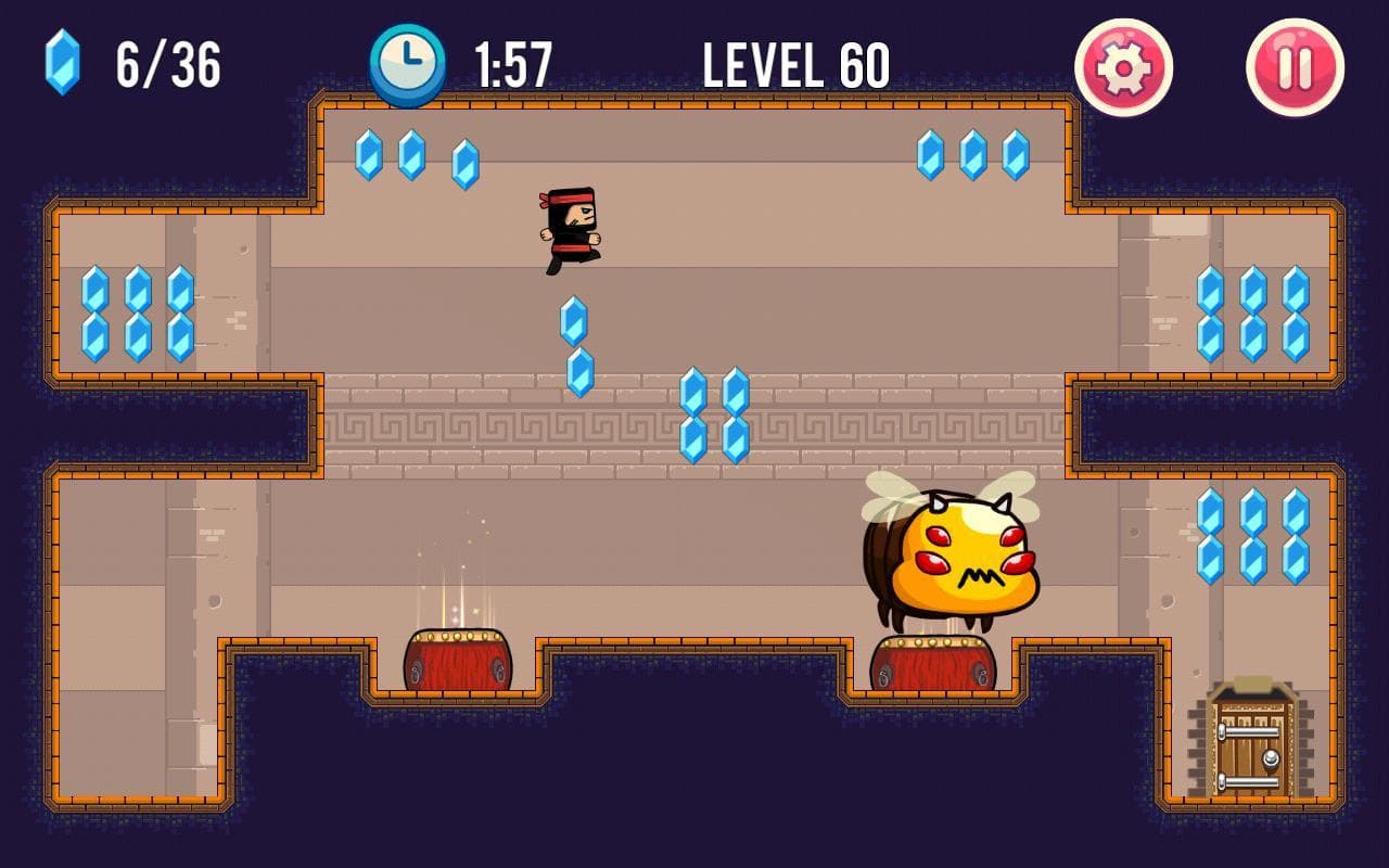 Power Ninja - arcade platformer screenshot 4