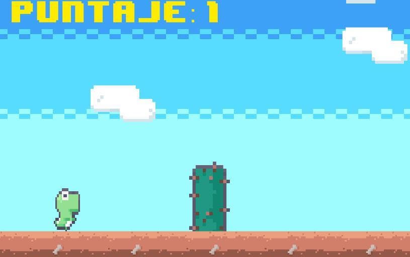 Dino Salto Correr Peligro Desierto screenshot 2