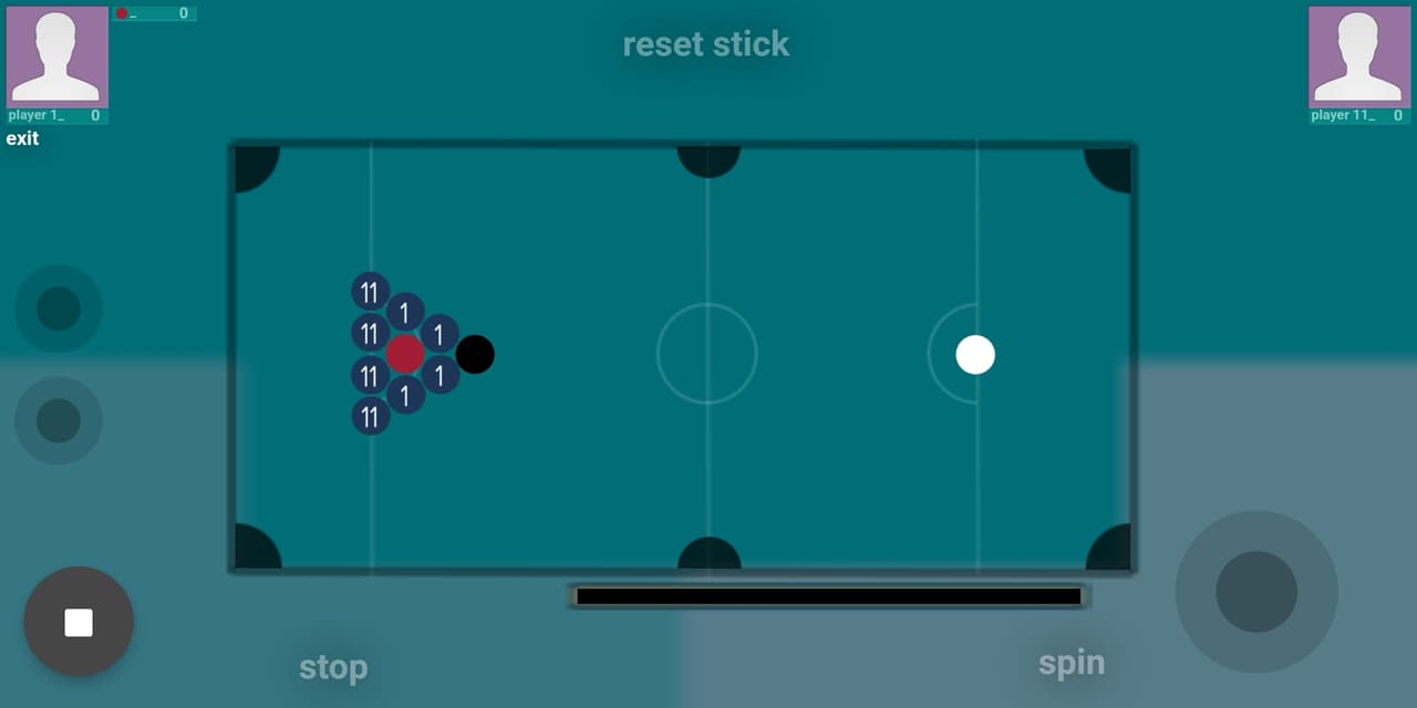 snooker (itch) (max2d games) screenshot 4