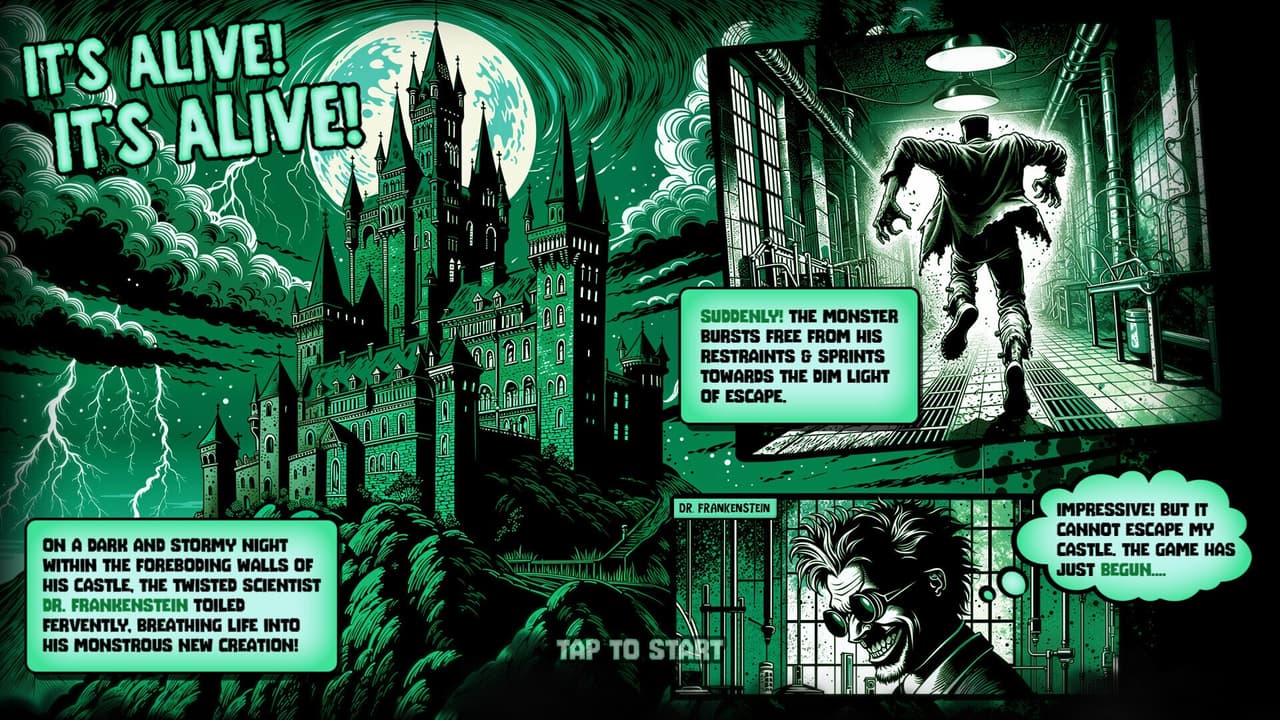 Escape From Castle Frankenstein screenshot 2