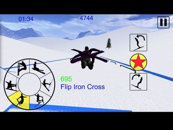 Ski Freestyle Mountain 3D screenshot 2
