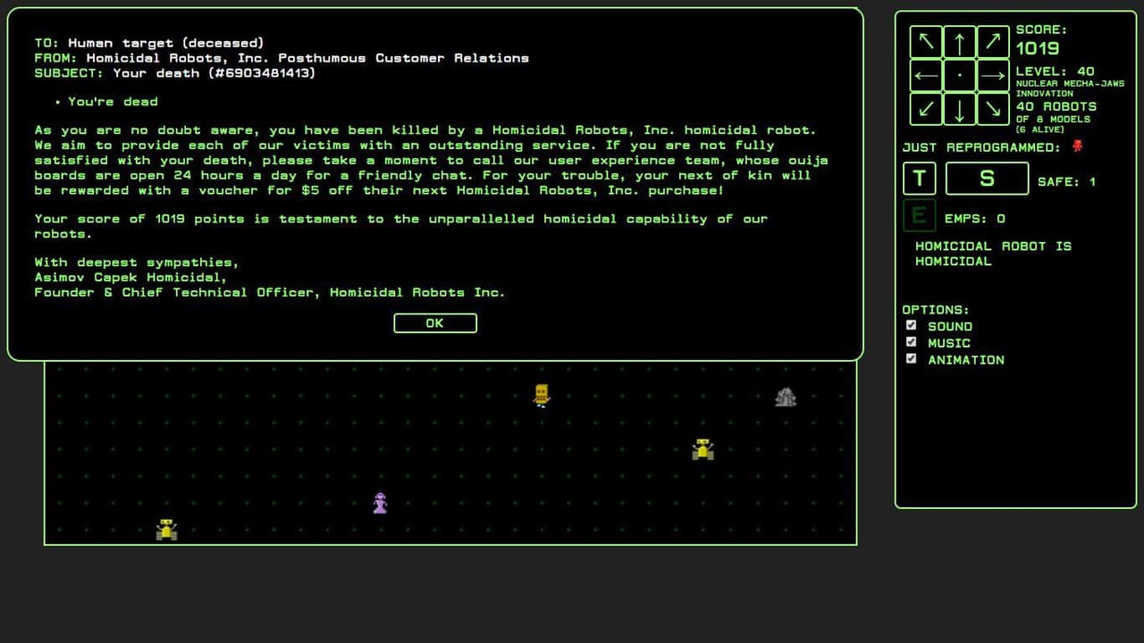 Homicidal Robots, Inc screenshot 6