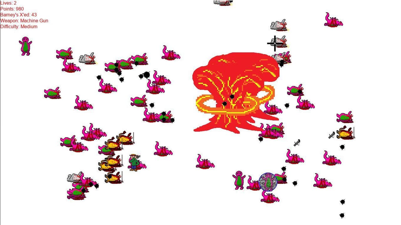Barney Carnage REMAKE screenshot 3