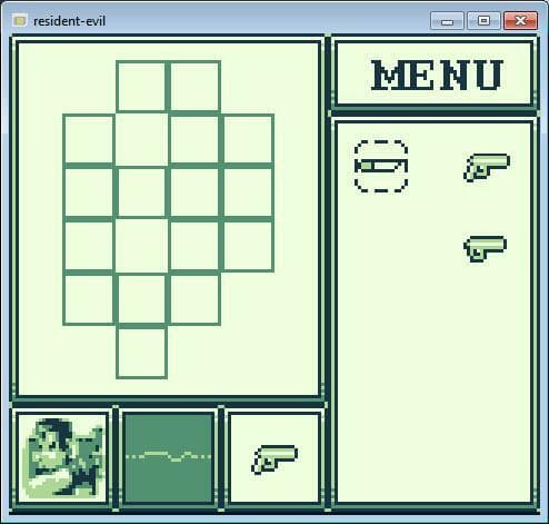 GBStudio Resident Evil screenshot 3