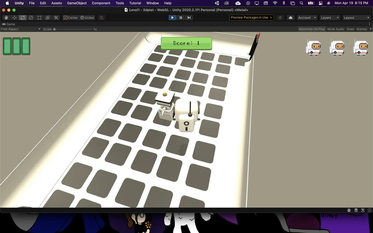 3D Platformer (colbytway) screenshot 3
