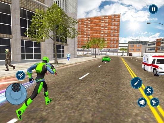 Amazing Rope Hero Spider Games screenshot 6
