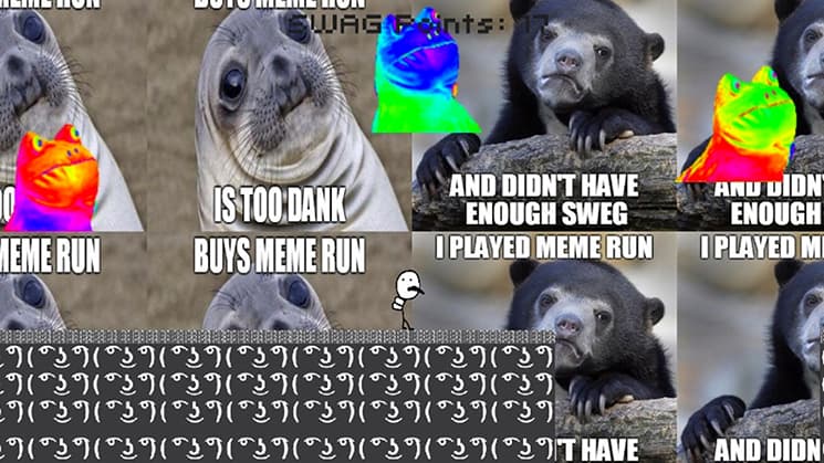 Meme Run screenshot 2