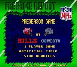 Troy Aikman NFL Football screenshot 4