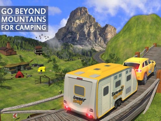 Offroad Camper Truck Simulator screenshot 2