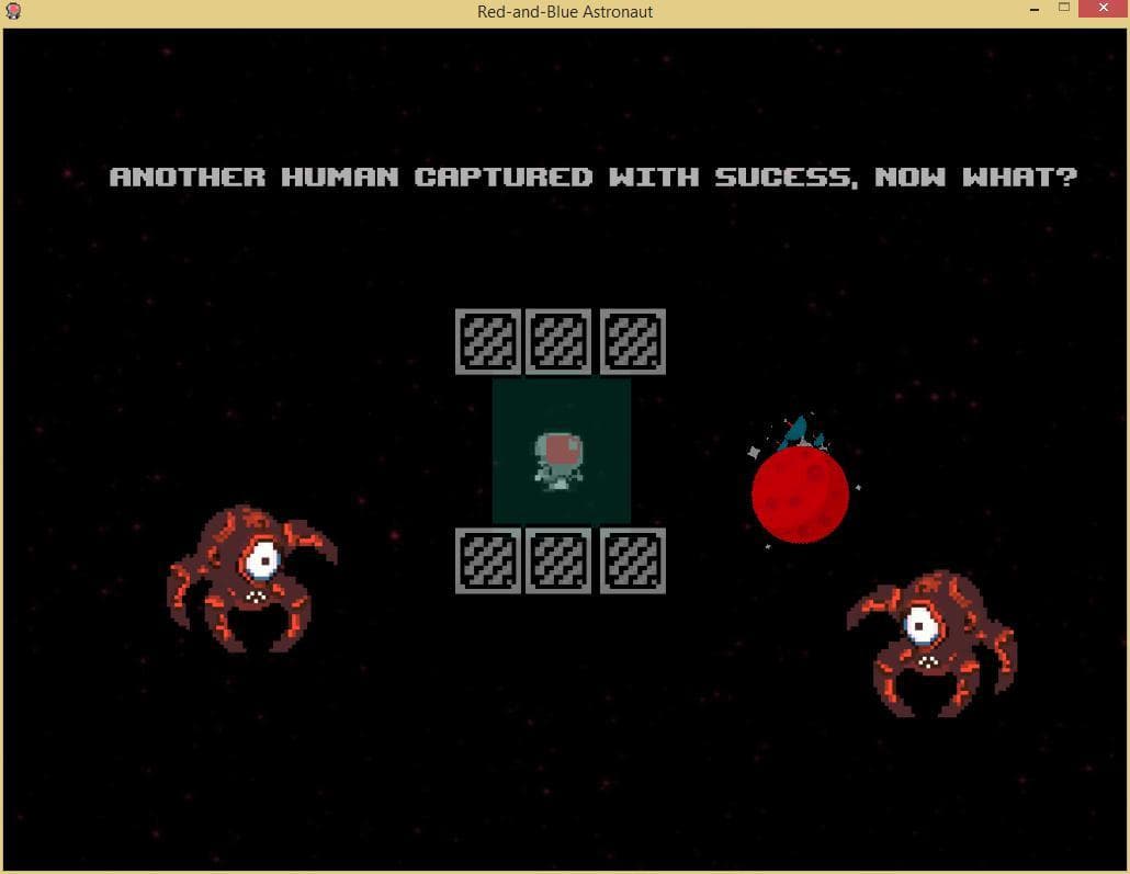 Red & Blud Astronaut screenshot 3