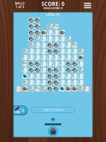 Ice Block Breaker Free - Cool Penguin Ice Theme Game That Is Fun To Play screenshot 5