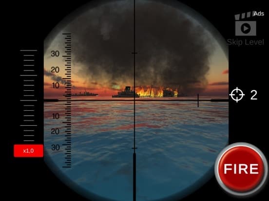 Submarine torpedo attack game screenshot 3
