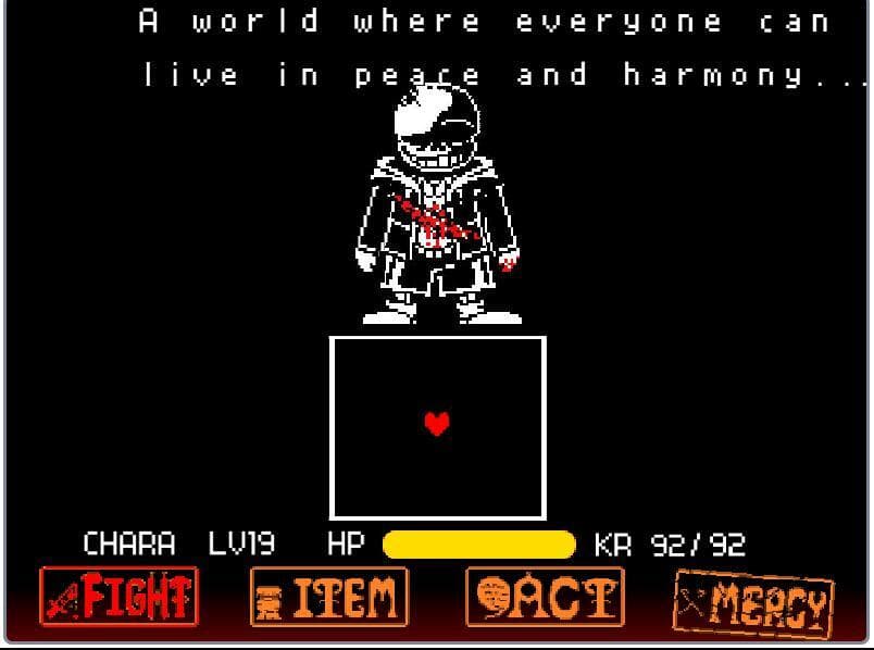 Undertale Last Breath Phase3 (My Take) screenshot 4