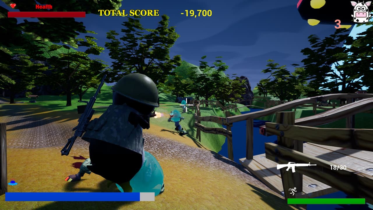 Lucky VS Aliens screenshot 2