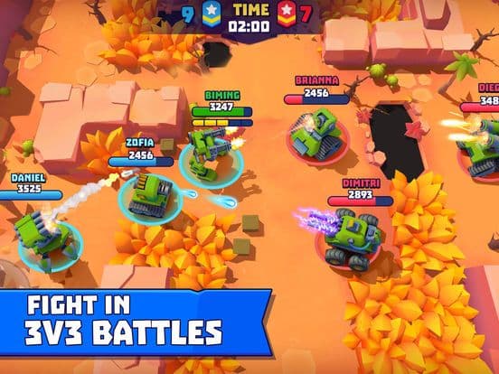 Tanks A Lot - 3v3 Brawls screenshot 2