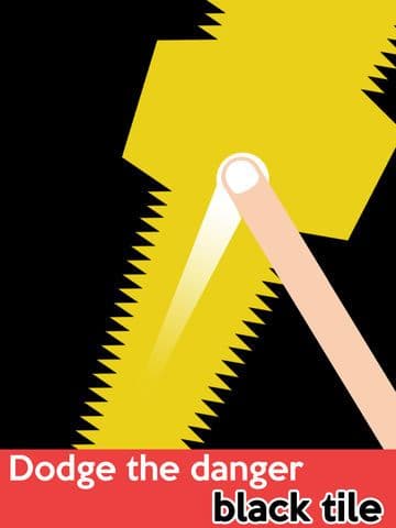 Hardest Reaction Test - Avoid Killing Black Tiles and Survive The Stick Finger Game screenshot 2
