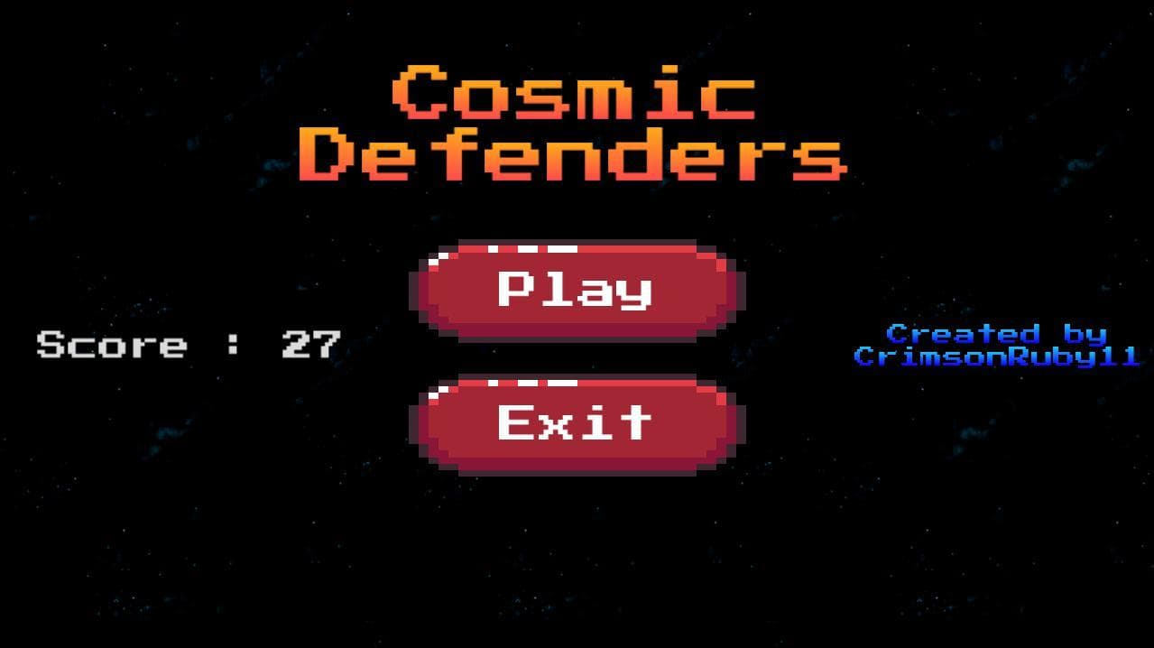 Cosmic Defenders (CrimsonRuby11) screenshot 2