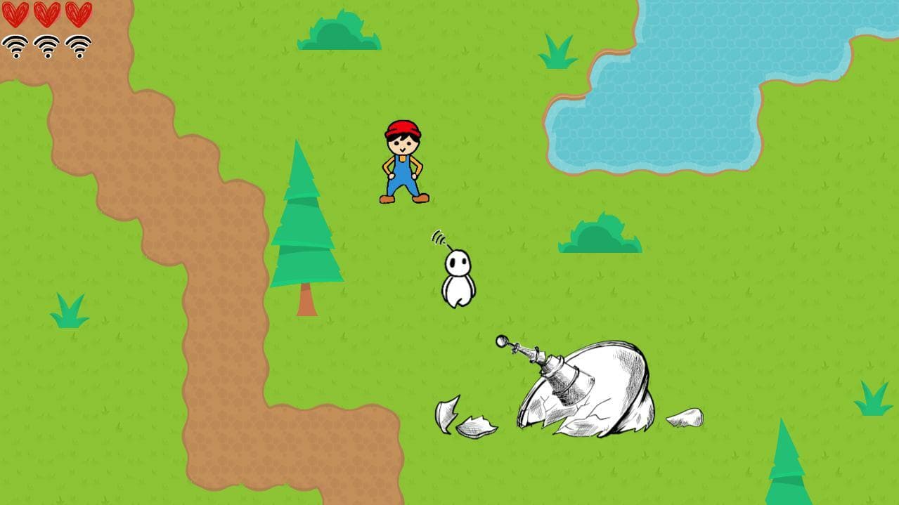 Visitor from the Scribble World screenshot 2