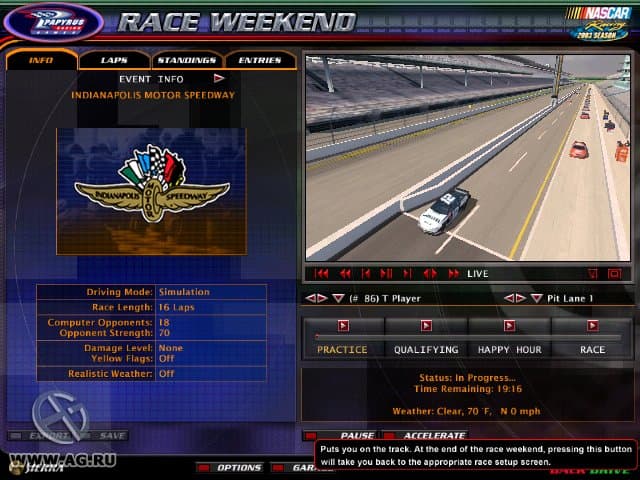 NASCAR Racing 2003 Season screenshot 5