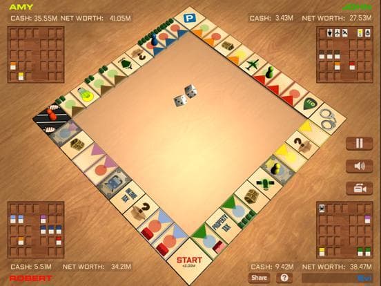 Businessman ONLINE board game screenshot 2