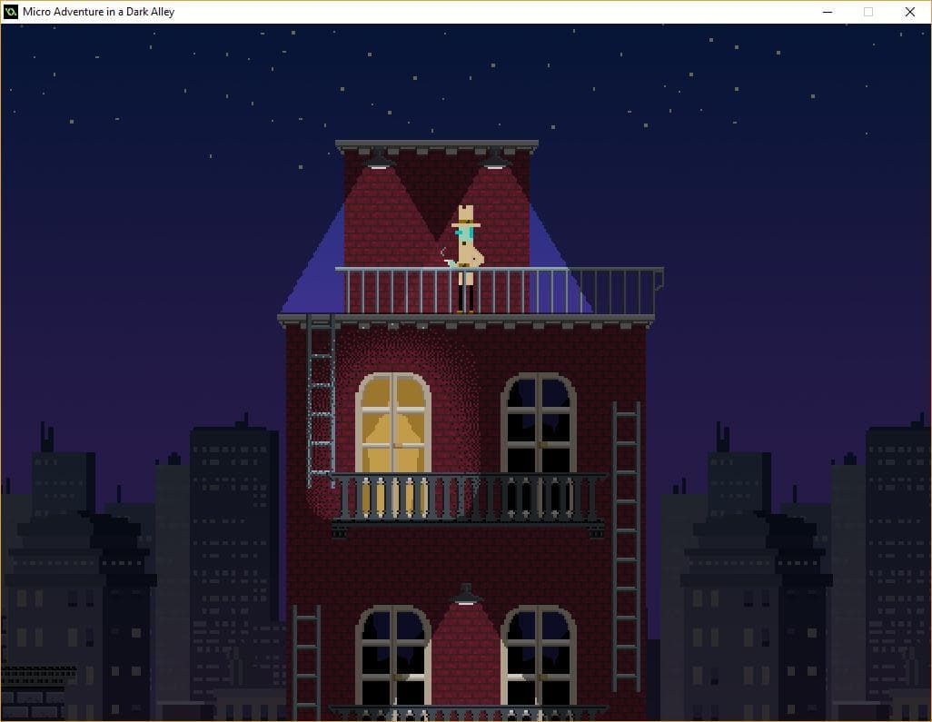 Micro Adventure in a Dark Alley screenshot 3