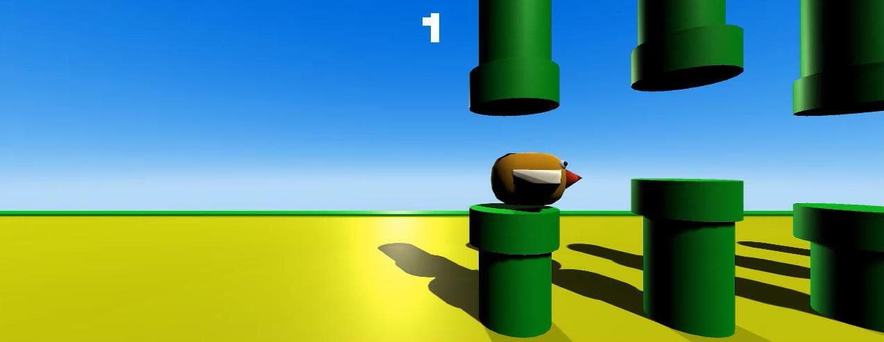 3D Flappy Bird (Ark0iAlxasov) screenshot 3