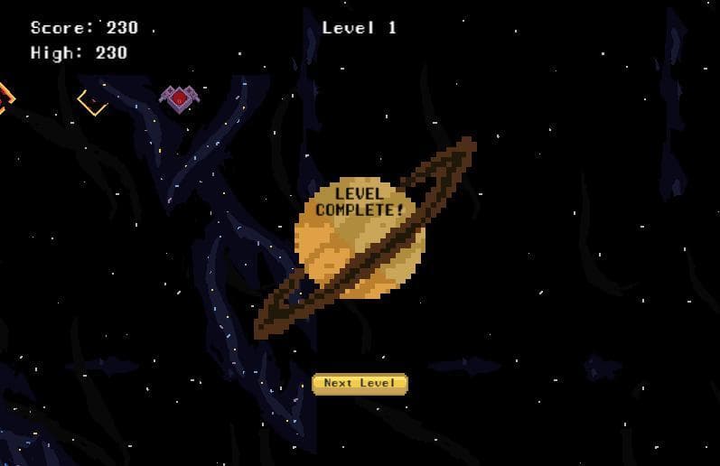 Retro Space Shooter (itch) (jeff25th) screenshot 4