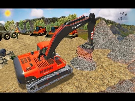 Construction Excavator Game 3d screenshot 2