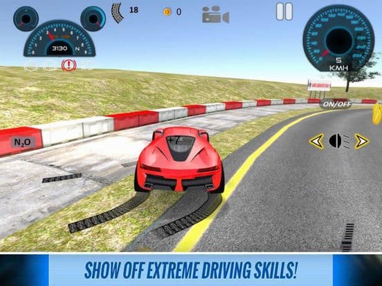 Racing Car Speed Test