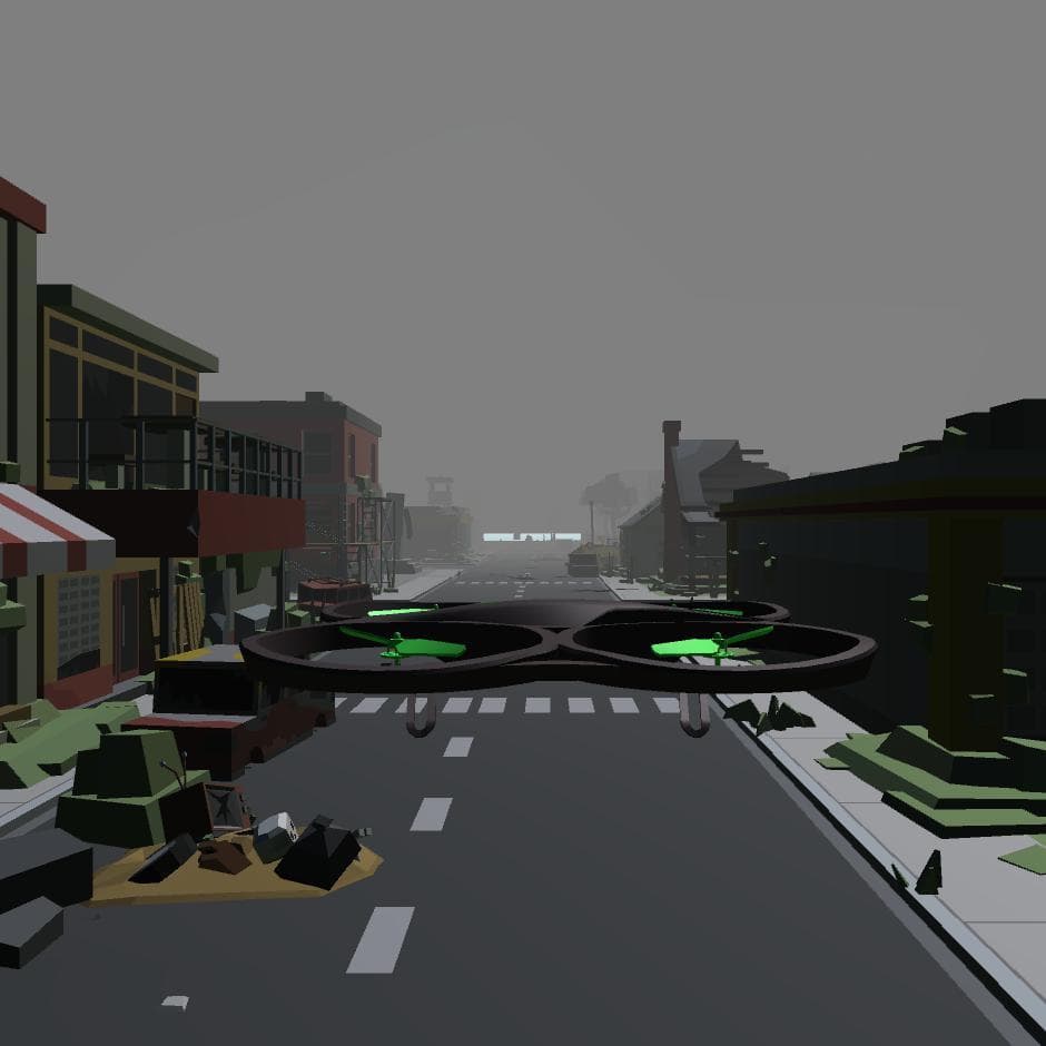 Drone Simulator (itch) (Sorata) screenshot 2