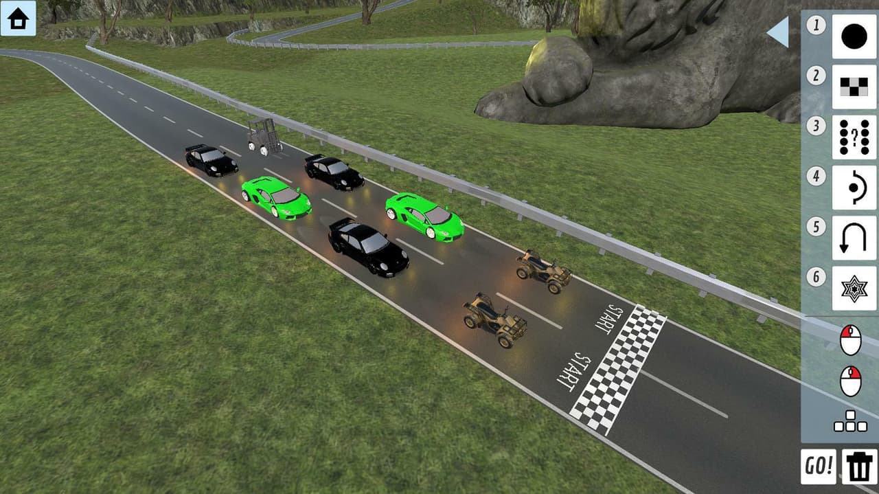 Car Racing - Physics & Artificial Intelligence screenshot 6