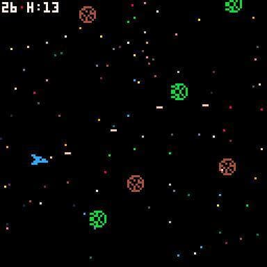 1K Simple Horizontal Shoot Em Up #Pico1K